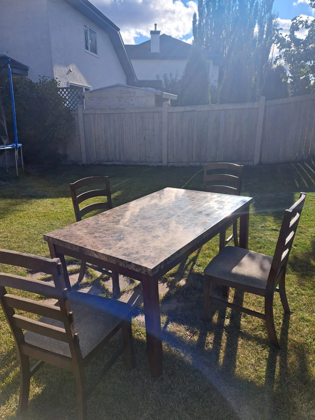 Dining Table with 4 Chairs - photo 2