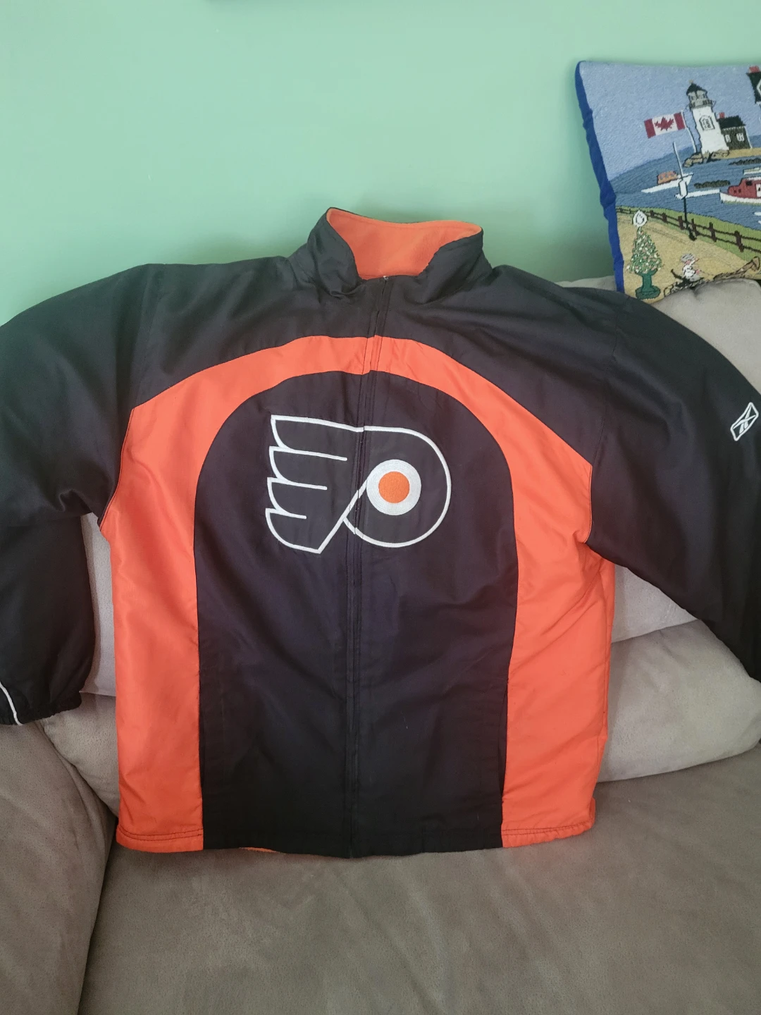 Philadelphia Flyers Reversible Fleece Jacket