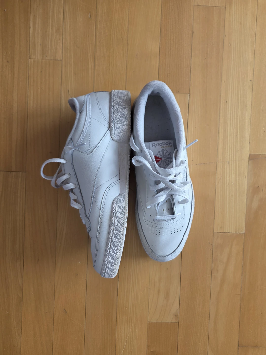 Reebok Club C 85 White Sneakers - Size 9 - photo 3