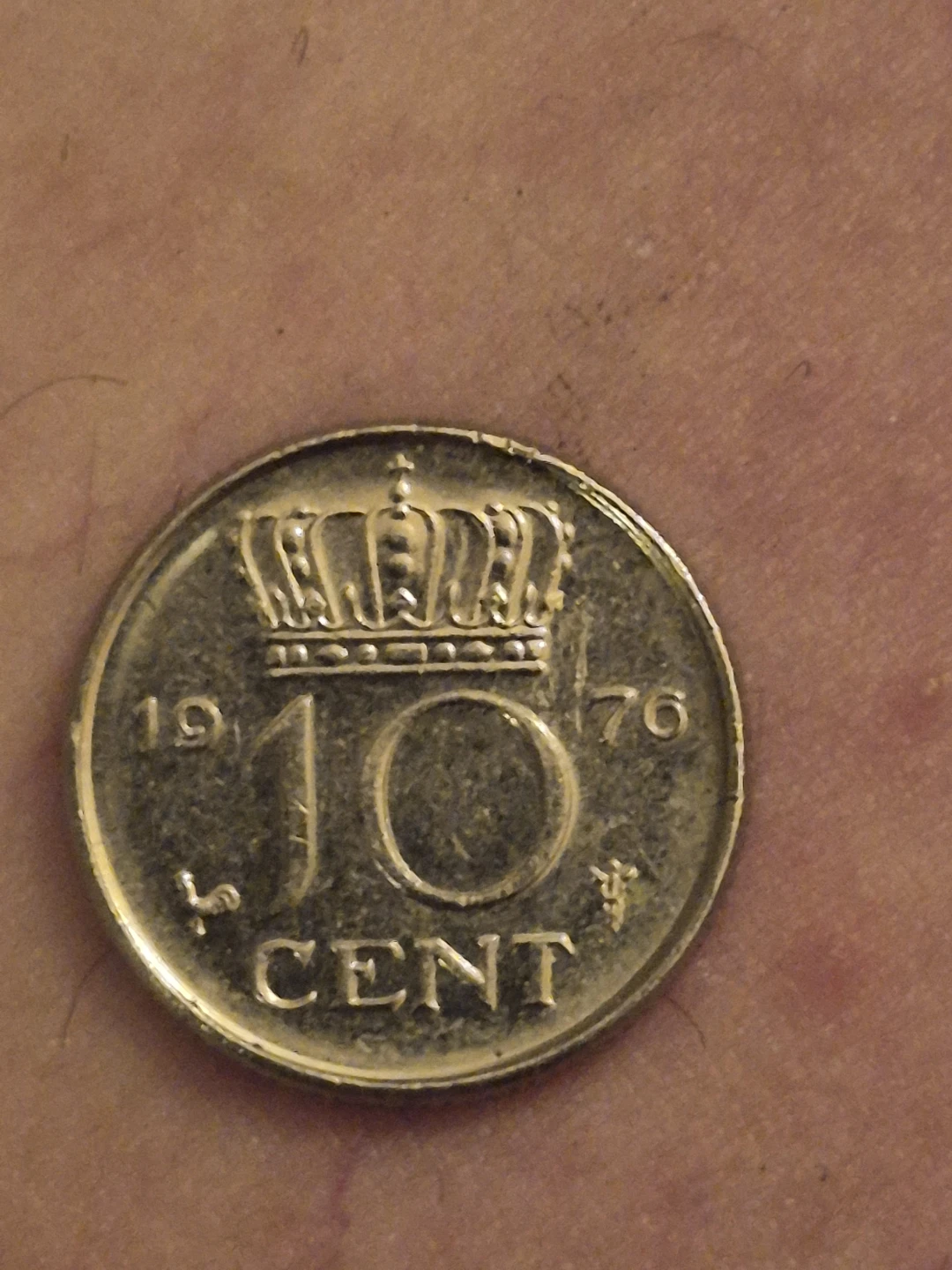 1976 Netherlands 10 Cent Coin - Queen Juliana - photo 2