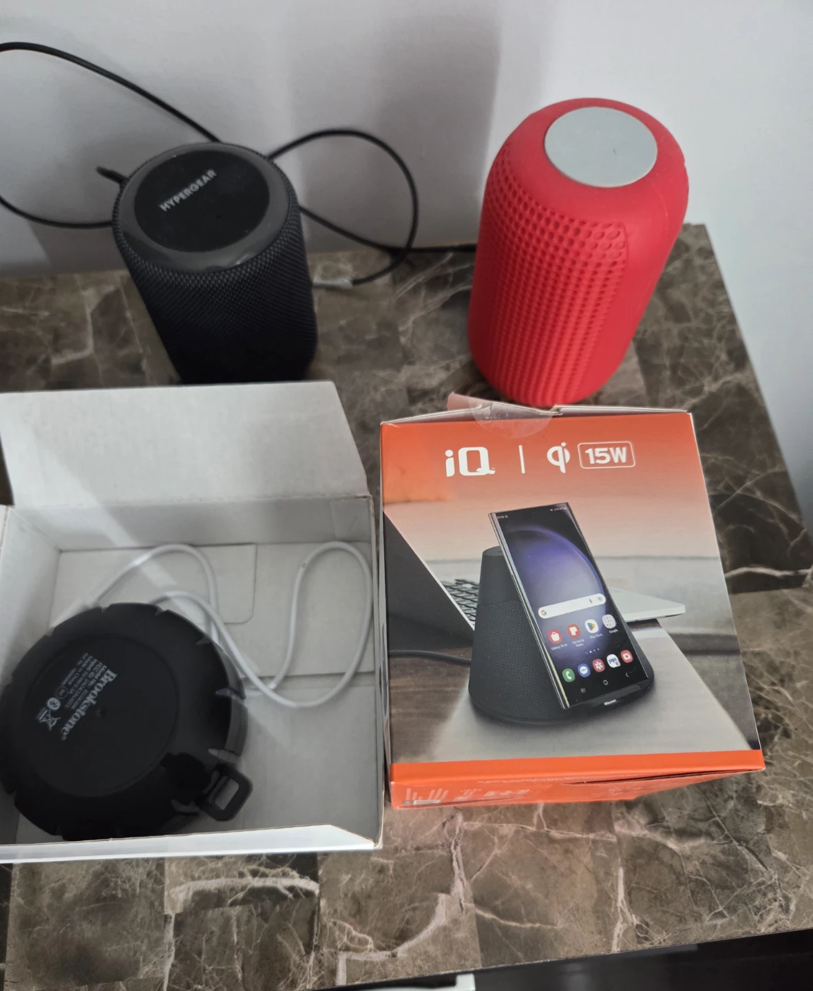 Wireless Charger & Bluetooth Speaker Bundle
