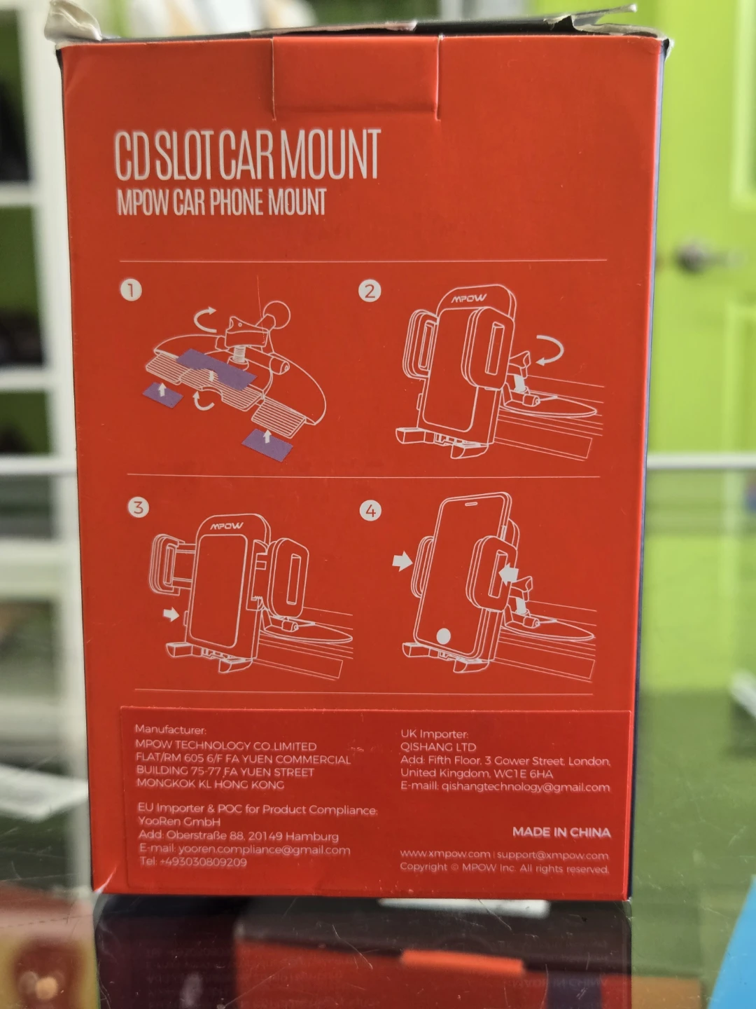 MPOW CD Slot Car Phone Mount  🚗📱 - photo 2