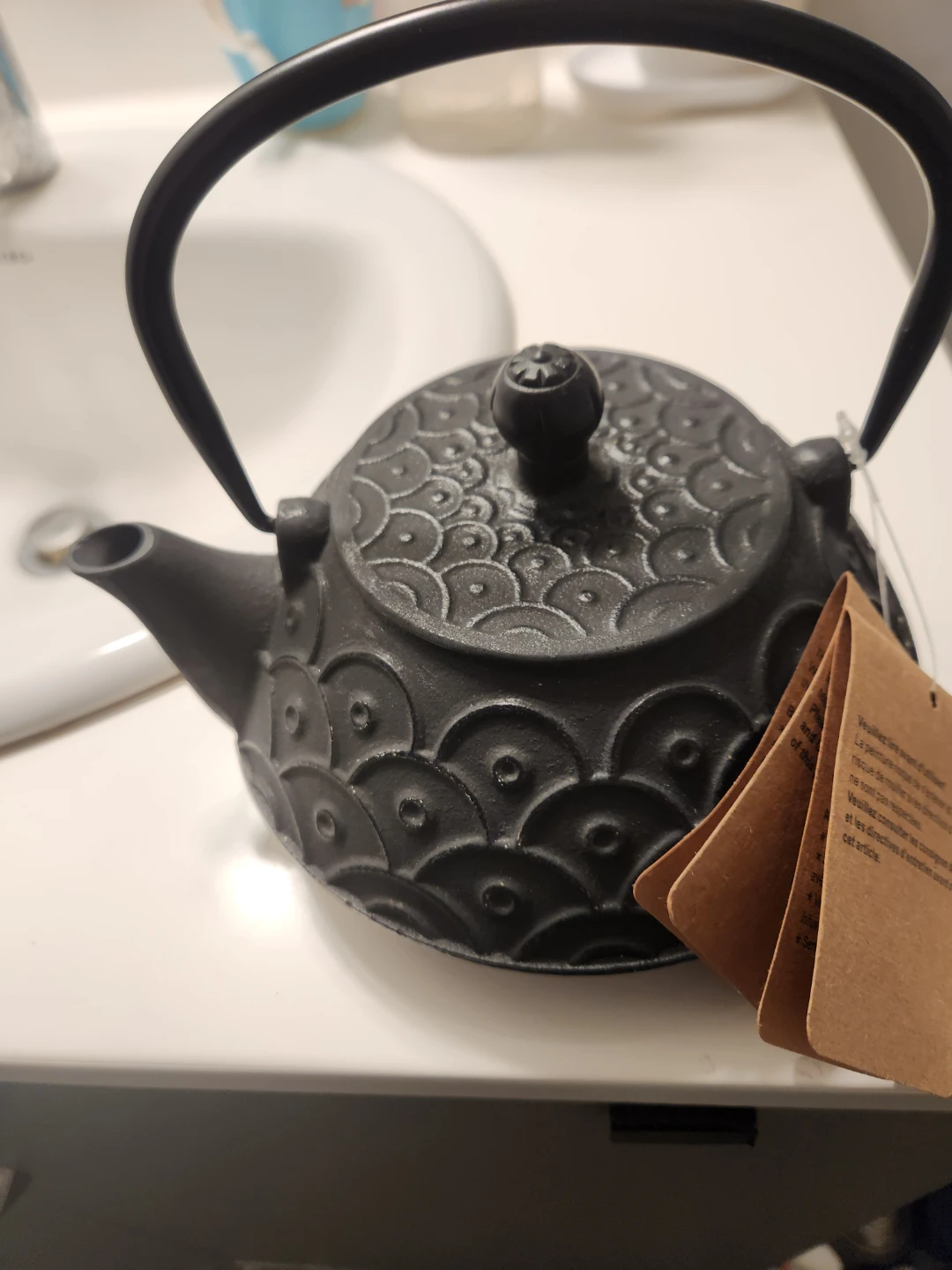 Cast Iron Teapot