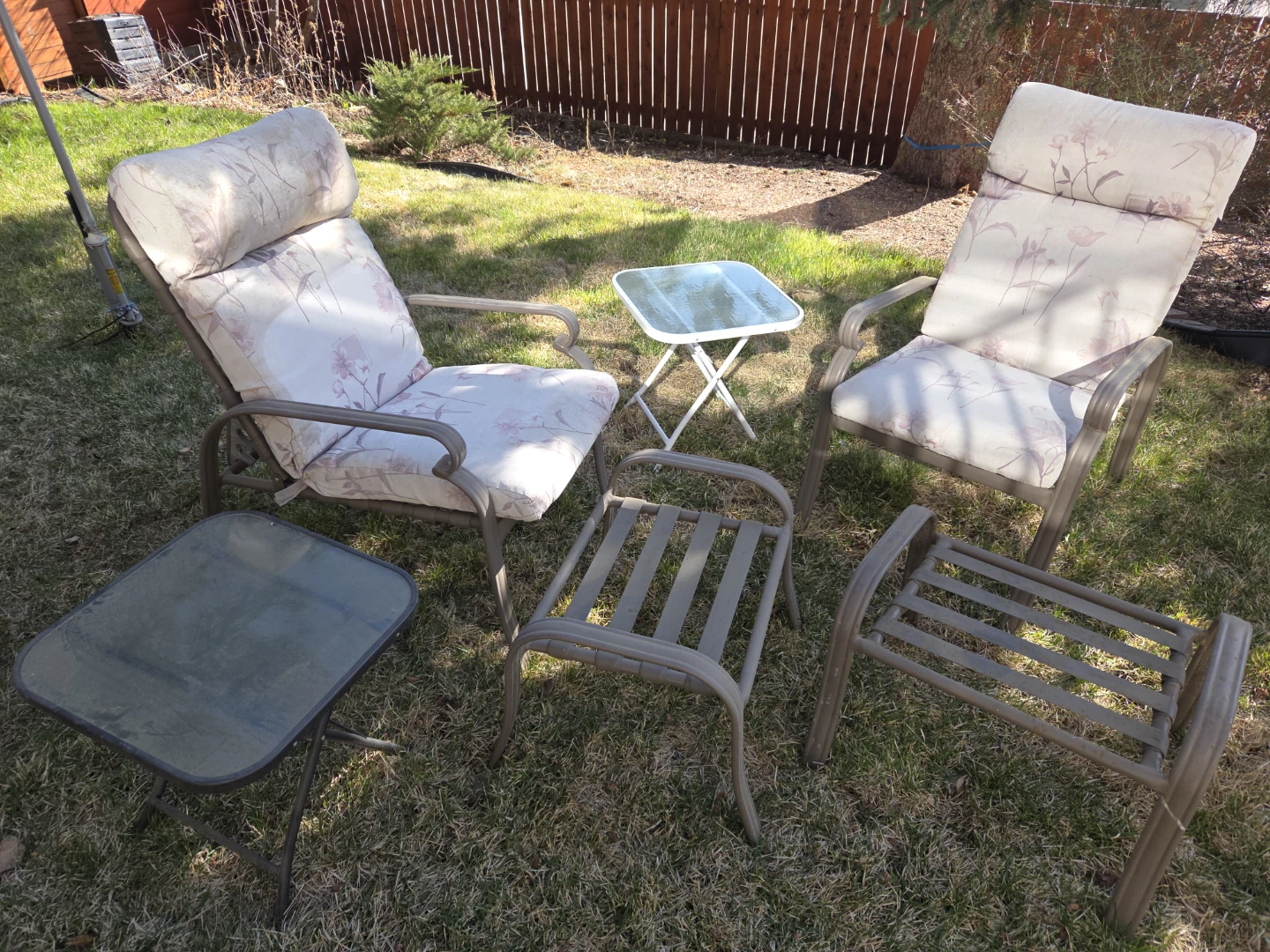 Patio Chair Set