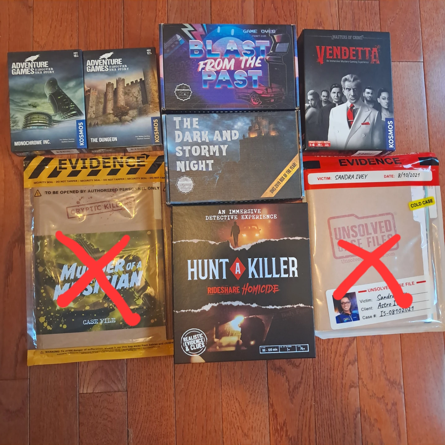 Murder Mystery & Escape Room Game Collection