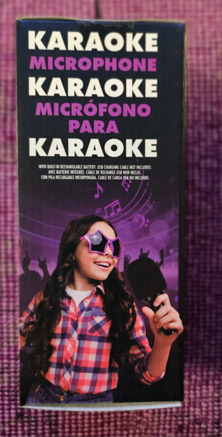 Tech 1 Karaoke Microphone - Pink