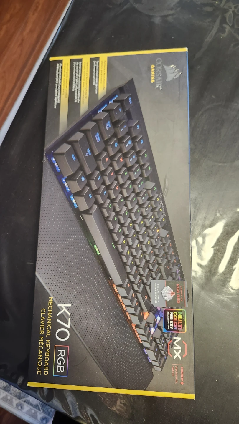 Corsair K70 RGB Mechanical Keyboard Cherry Mc Switches