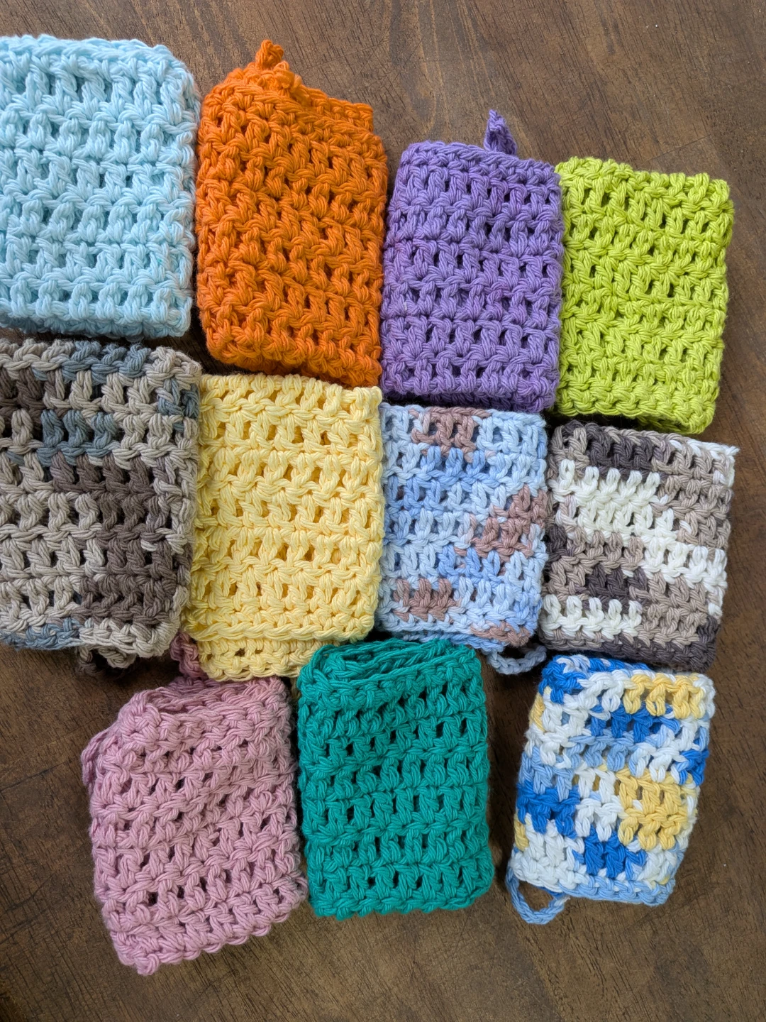 Crochet cloths