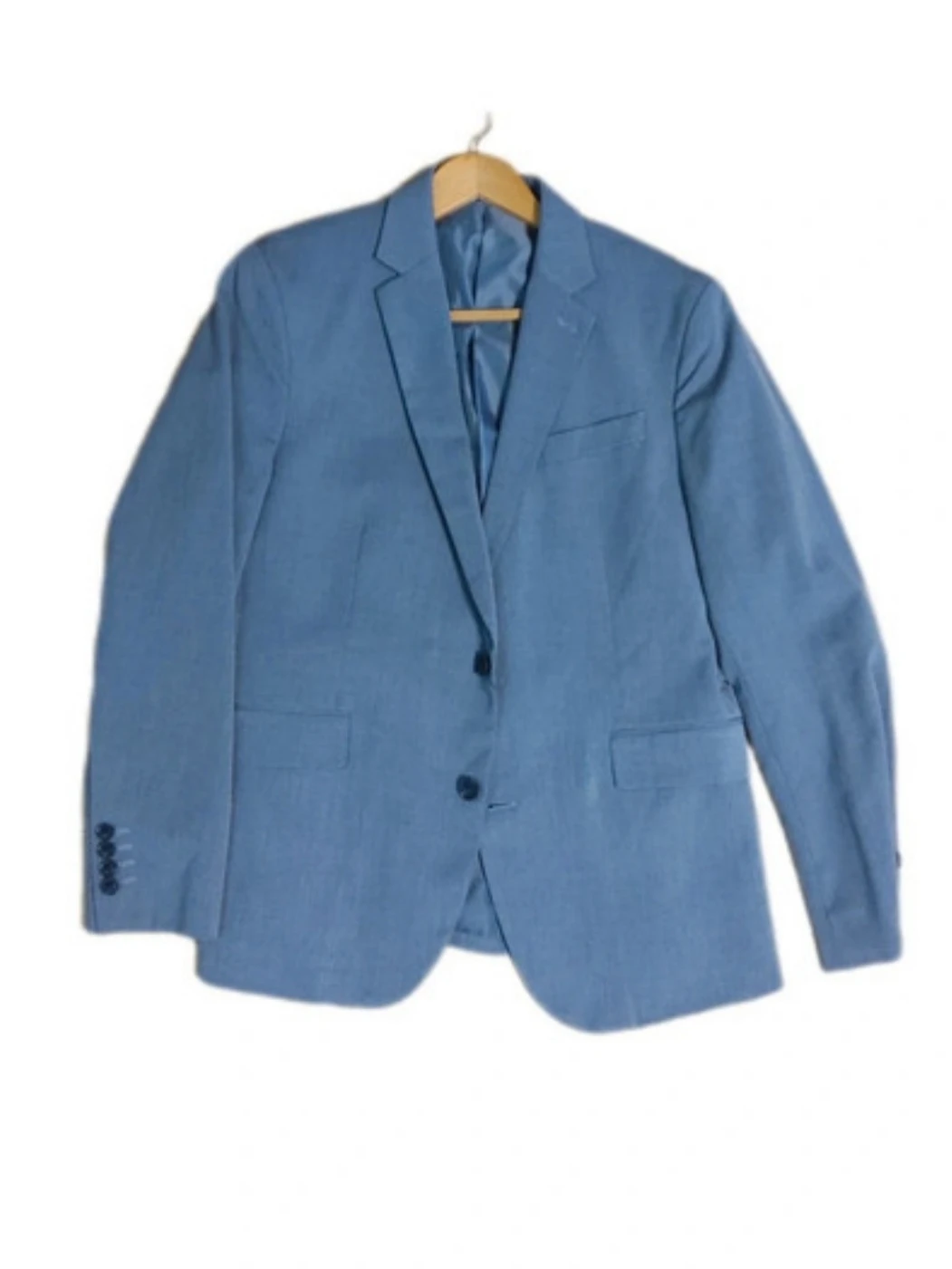 Gray Suit Jacket and Pants Set - photo 2