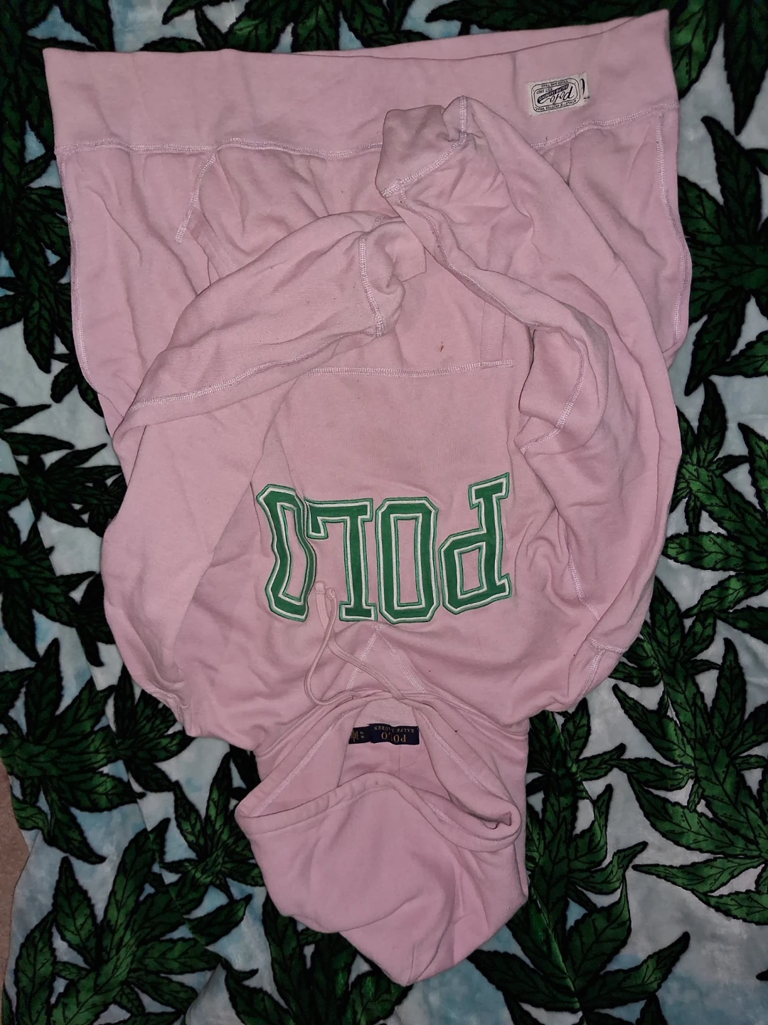 Pink Polo Ralph Lauren Hoodie