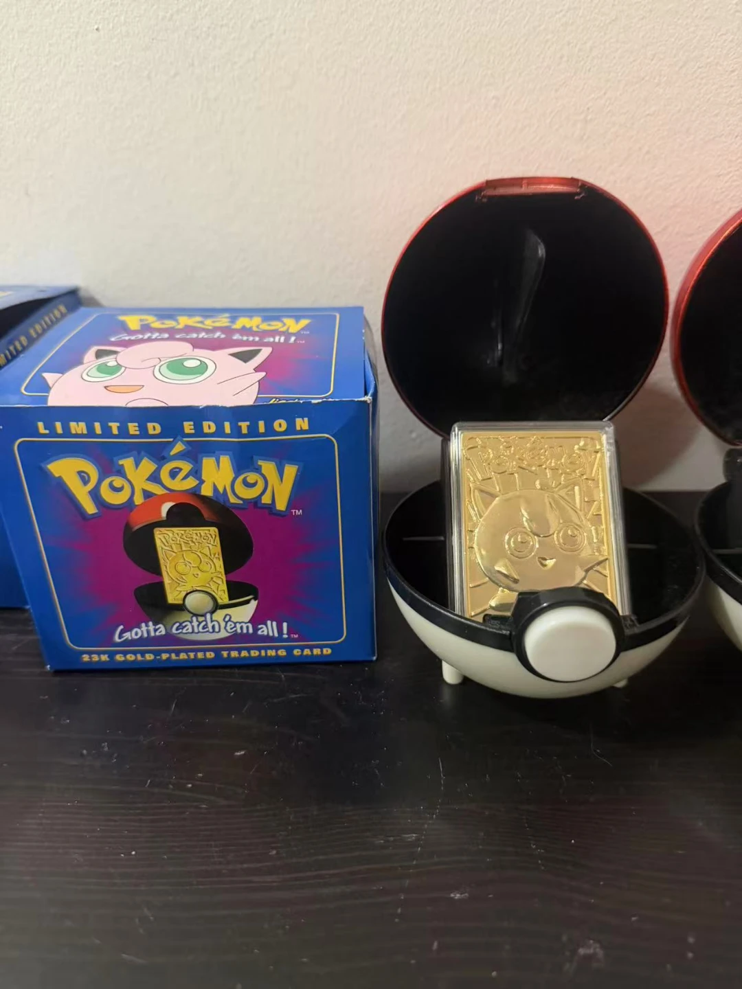 Pokemon 25K Gold-Plated Trading Card in Poké Ball - photo 2