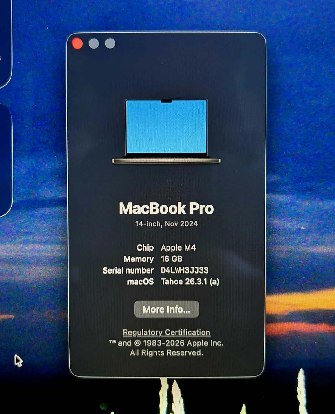 Apple MacBook Pro 14-inch (Nov 2024) - M4 Chip, 16 GB RAM - photo 3