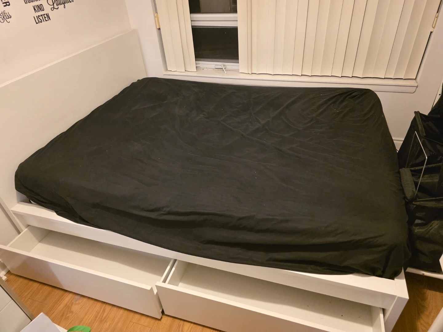IKEA MALM Queen Frame with Storage in White - photo 3