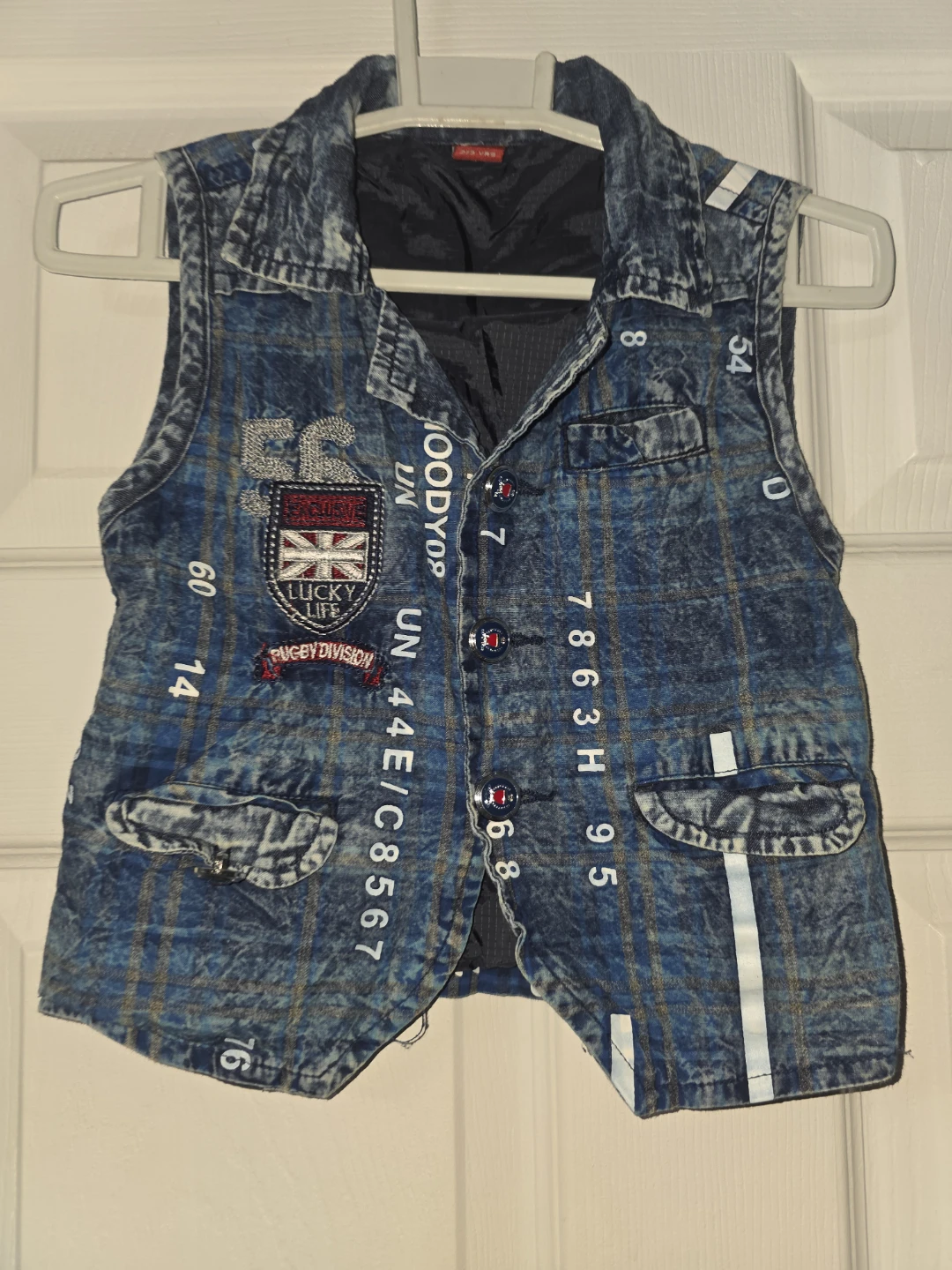 Kids Denim Vest - photo 3