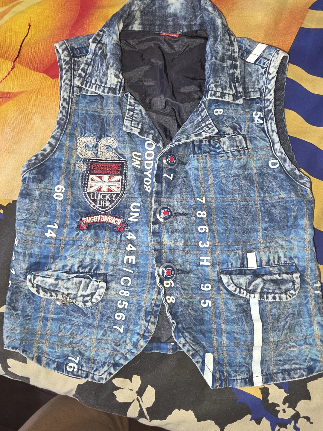 Kids Denim Vest - photo 4