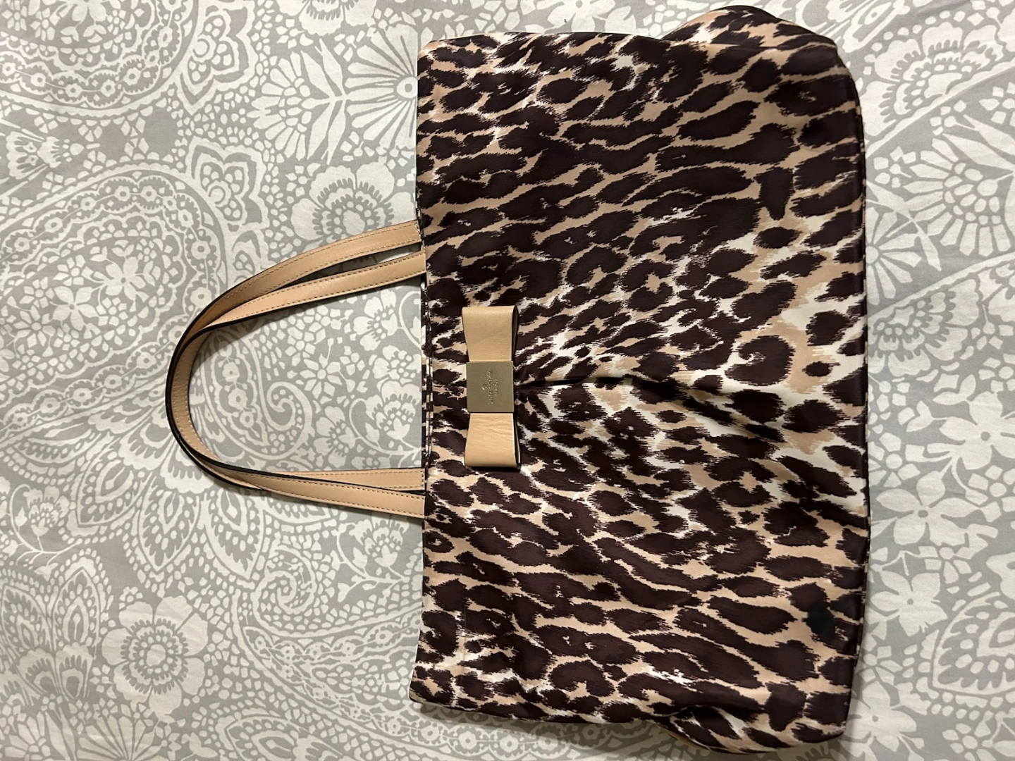 Kate Spade Leopard Print Tote Bag