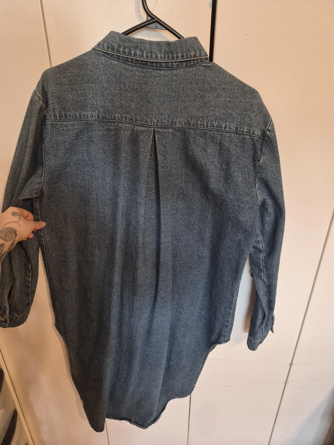 Long denim button up - photo 3