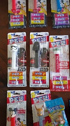 NEW PEZ Candy Dispensers - Star Wars, Mickey Mouse, & More! - photo 2