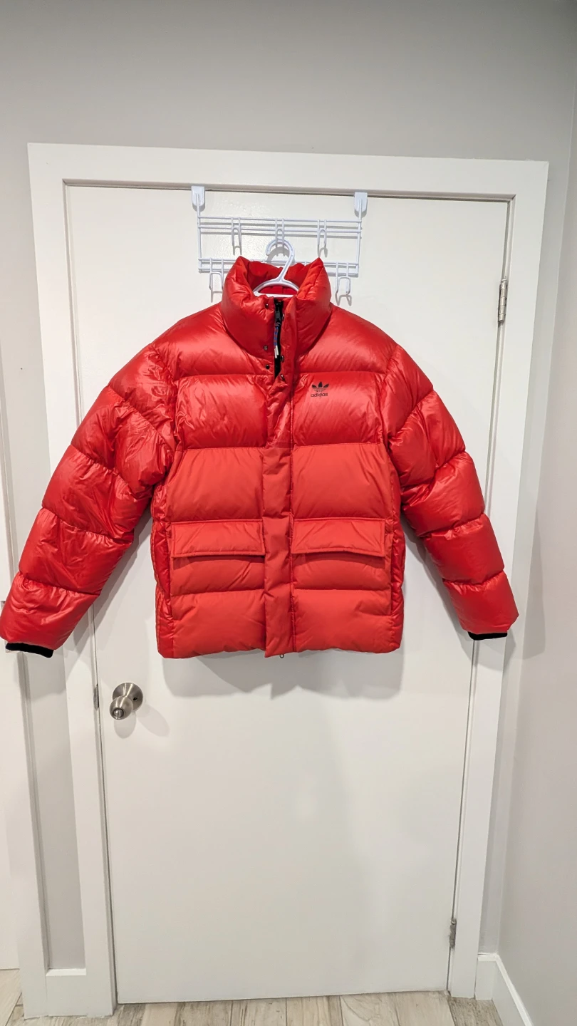Red Adidas Puffer Jacket