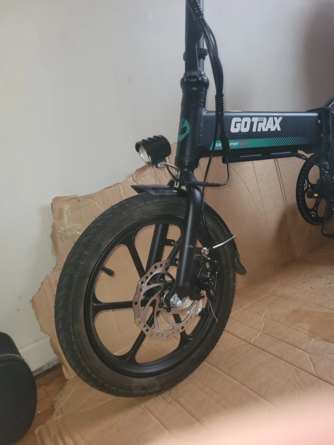 GoTrax Super Sport Electric Folding Bike - photo 2
