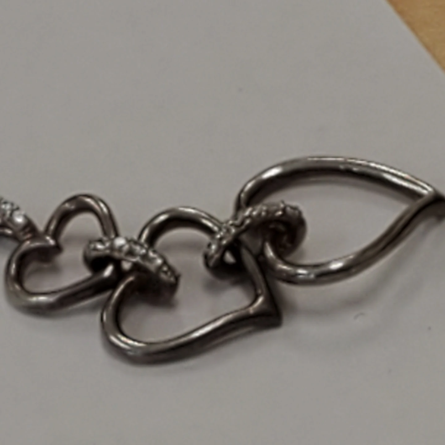 Sterling Silver "925" Heart Pendant Necklace - photo 5
