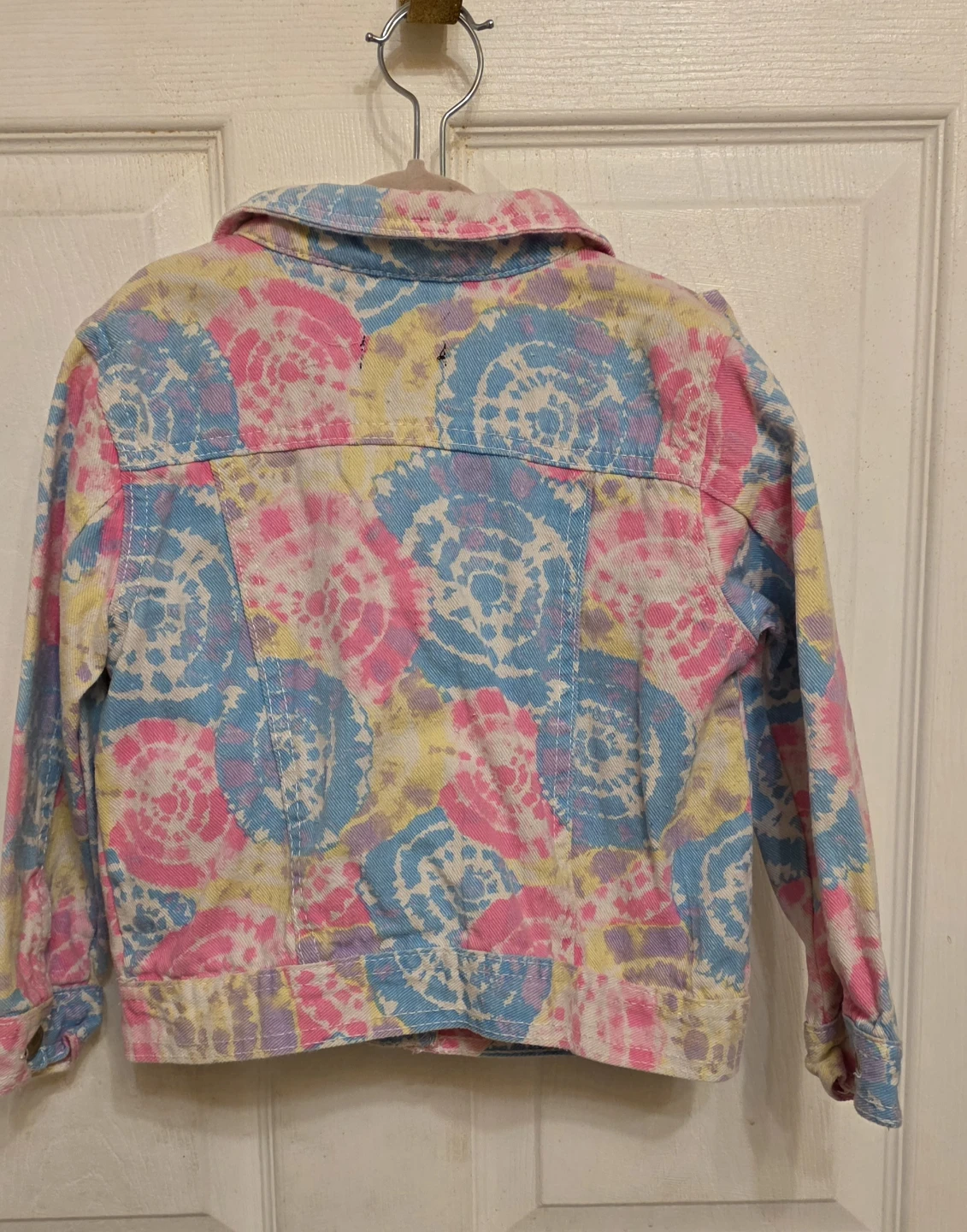 NYC Tie-Dye Denim Jacket and Skirt Set - photo 4