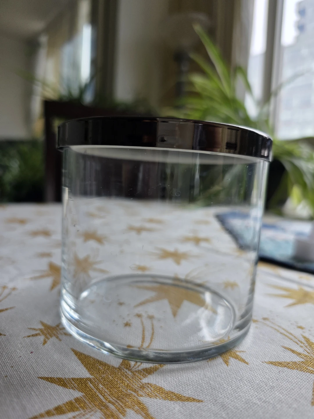 Empty Charmed Aroma Glass Candle Jar with Lid - photo 2