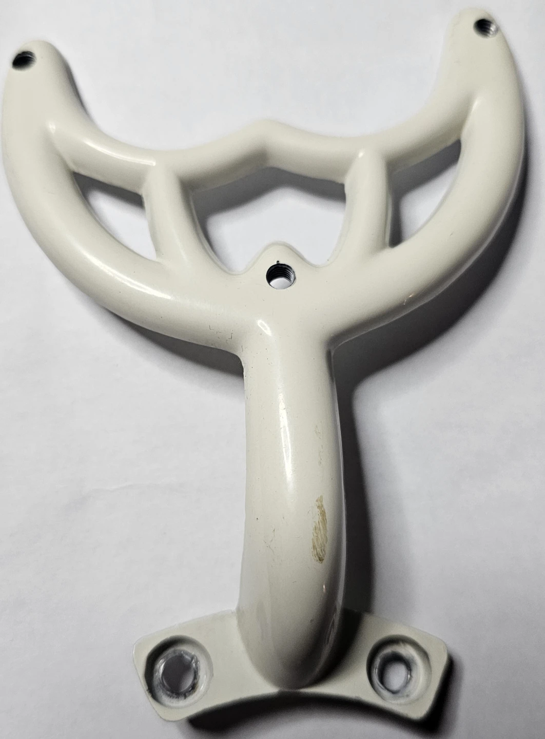 White ceiling fan blade arm bracket for 36"-42" fan