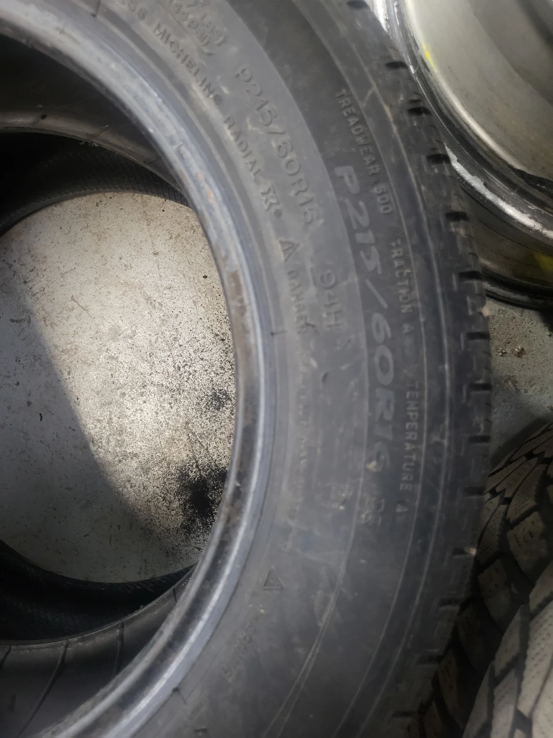 Michelin P215/60R15 Tires - photo 4
