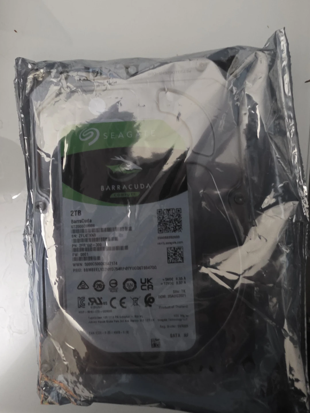 Seagate Barracuda 2TB Internal Hard Drive