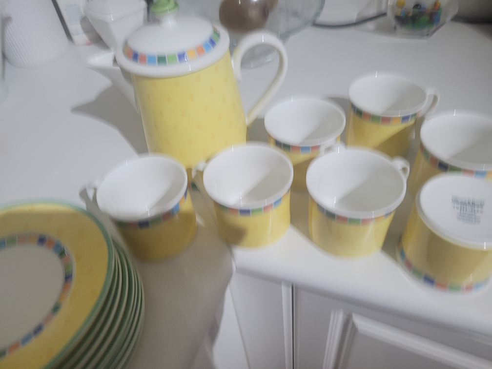 Villeroy & Boch Twist Alea Limone Coffee Set - 6 Cups & 1 Pot - photo 3