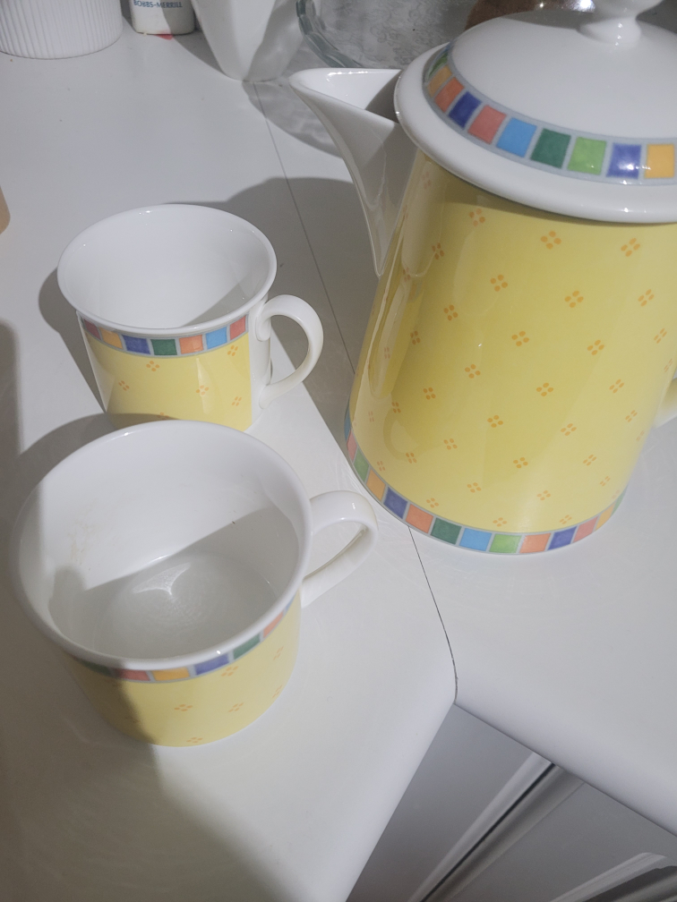 Villeroy & Boch Twist Alea Limone Coffee Set - 6 Cups & 1 Pot - photo 4
