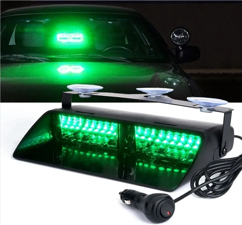 Volunteer firefighter emergency lights