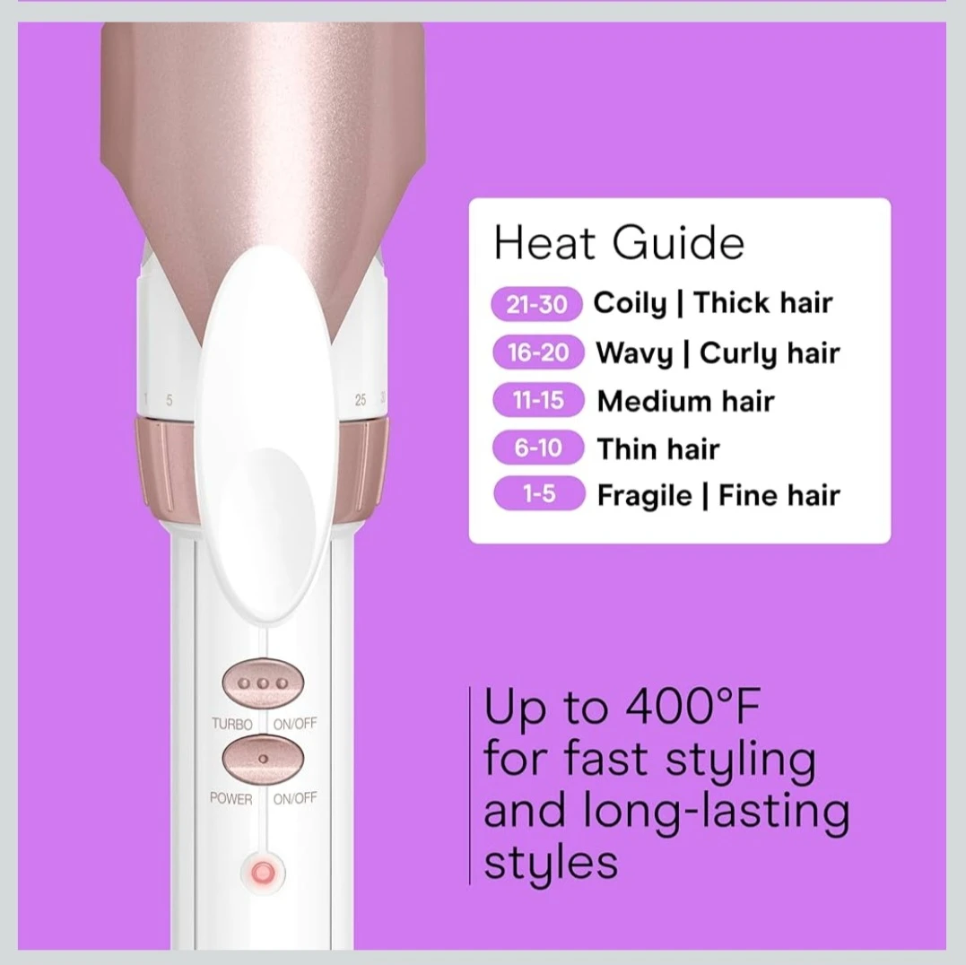 Conair Ceramic Long Barrel XL Curling Iron, 1 ½” .... - photo 5