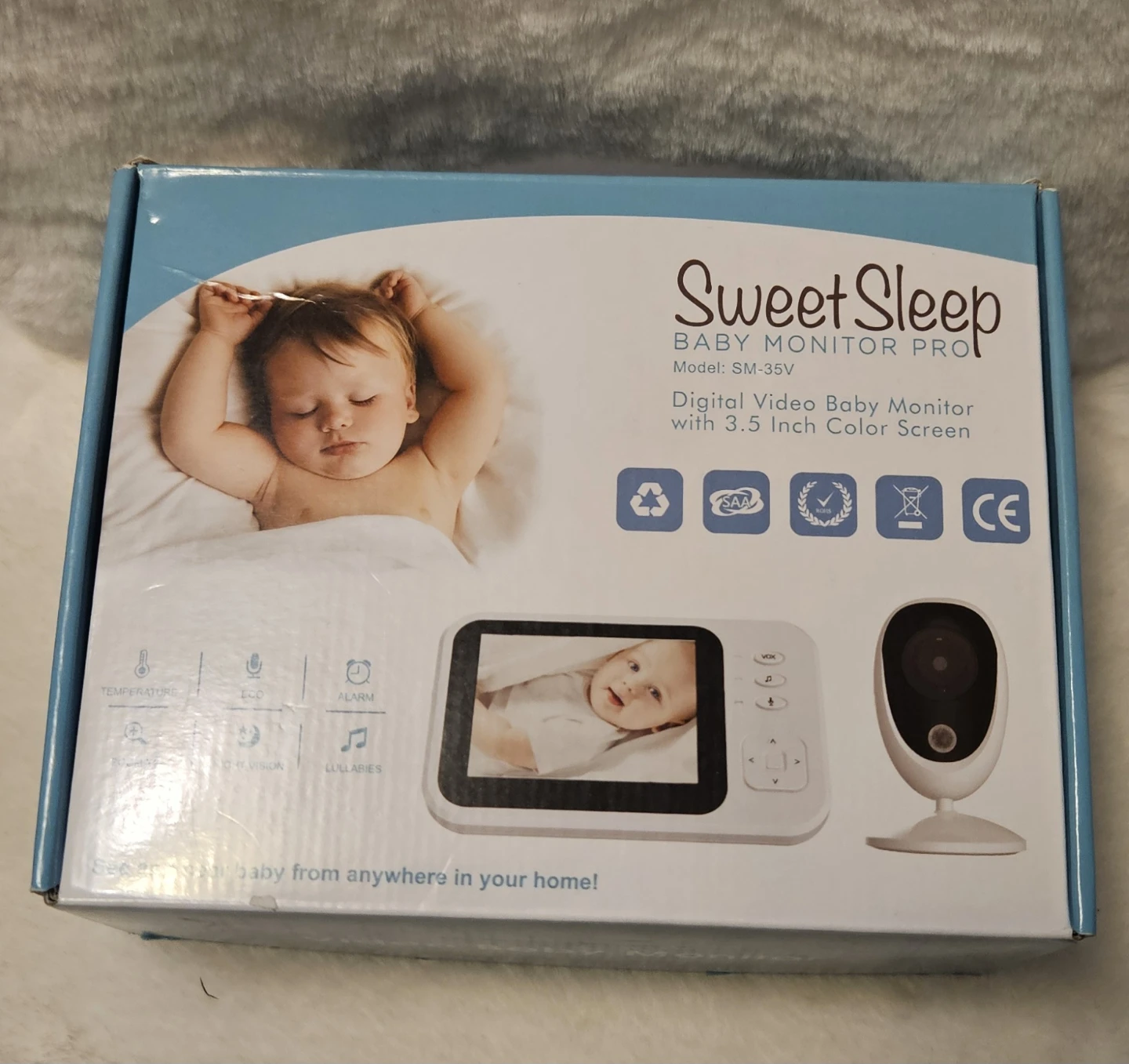 Sweet Sleep Baby Monitor Pro SM-35V - photo 2