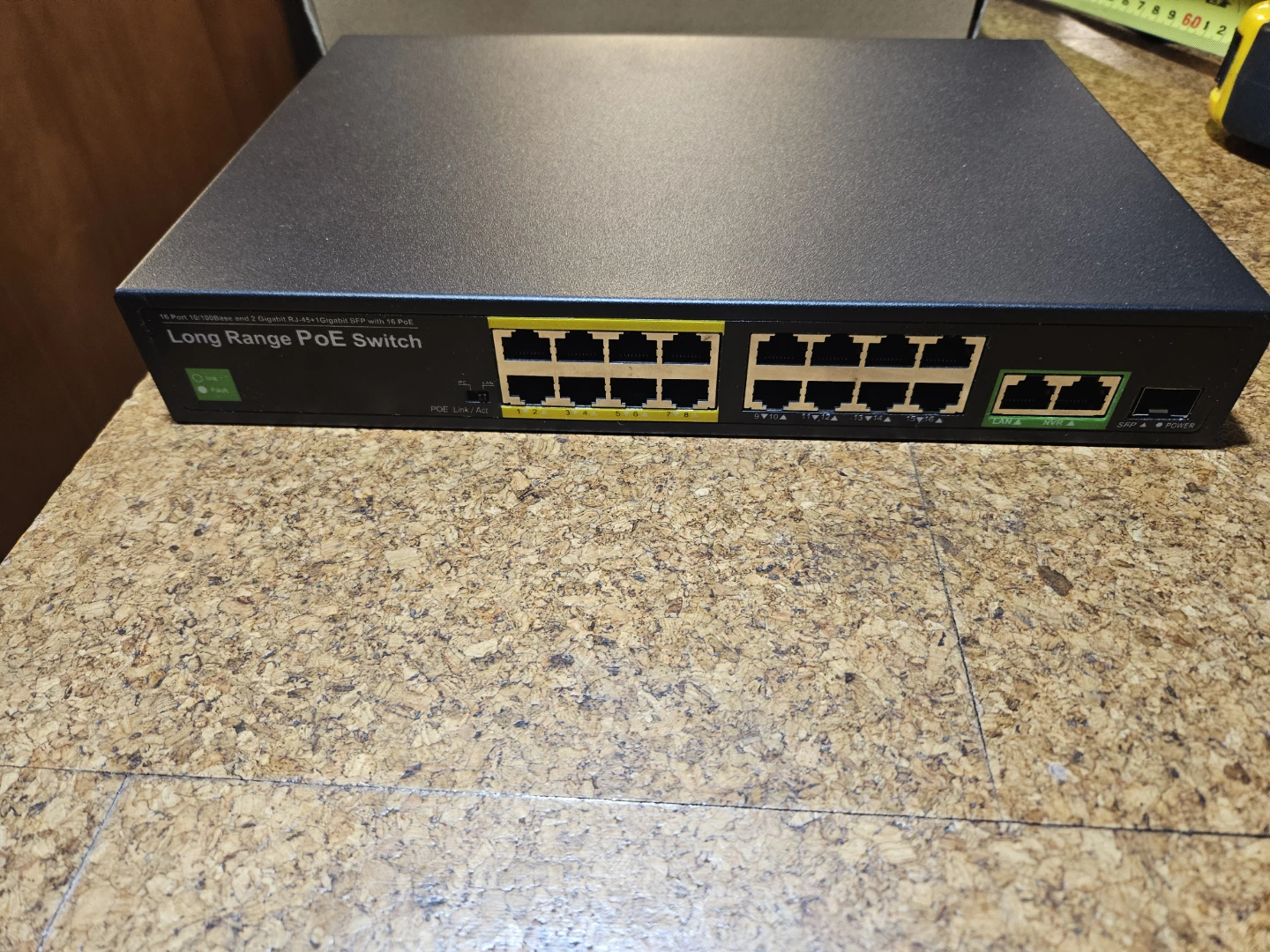 16 Port Long Range PoE Switch - photo 2