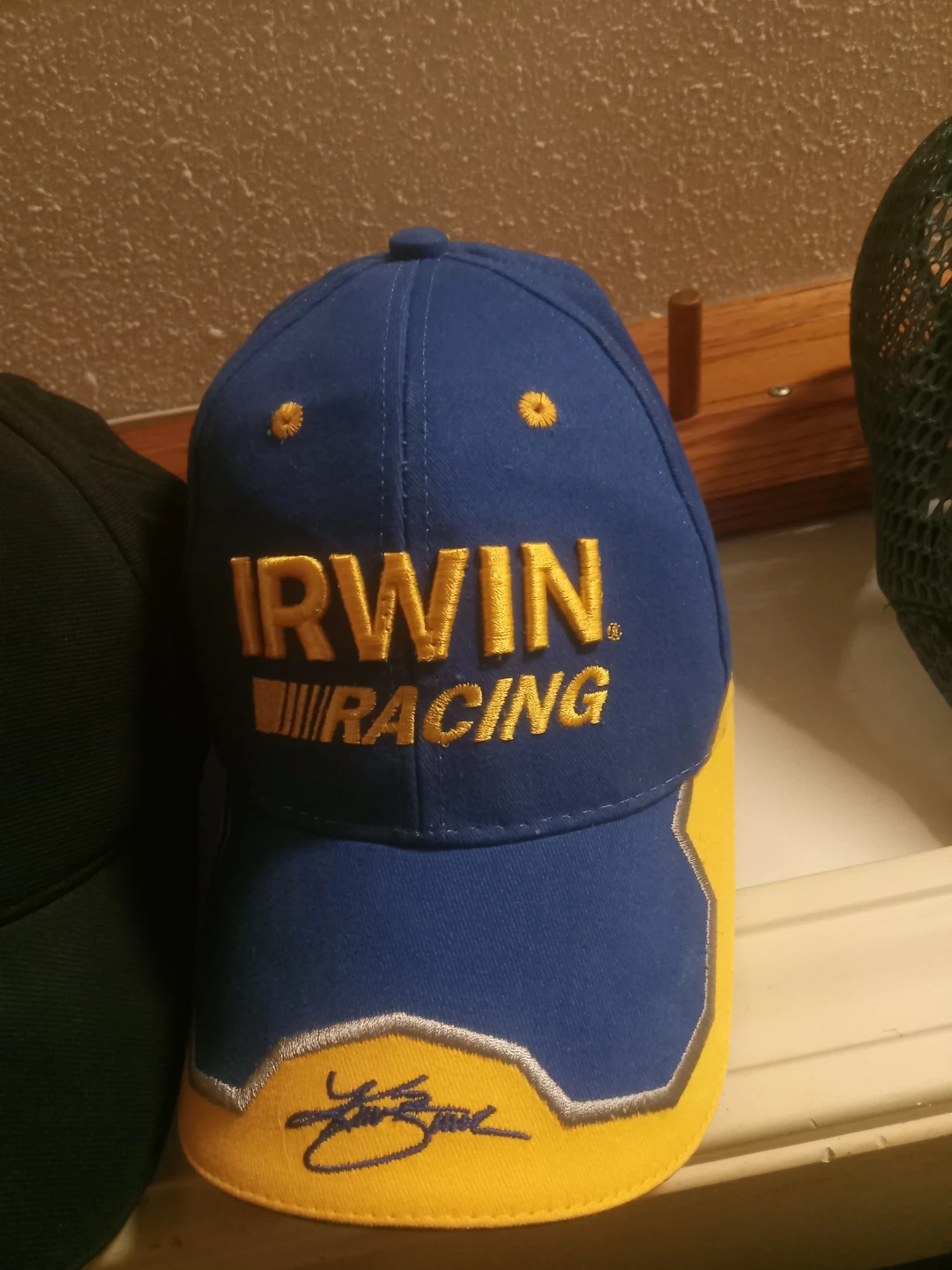 Irwin Racing Blue and Yellow Baseball Cap