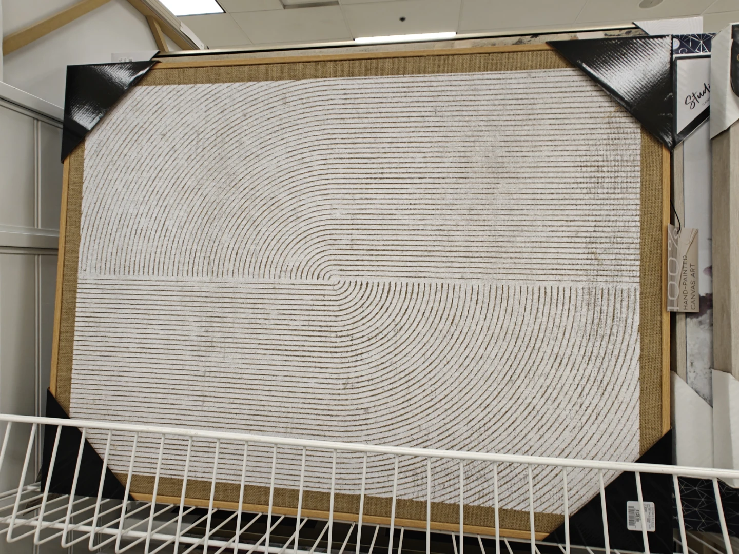 Minimalist abstract pattern wall art