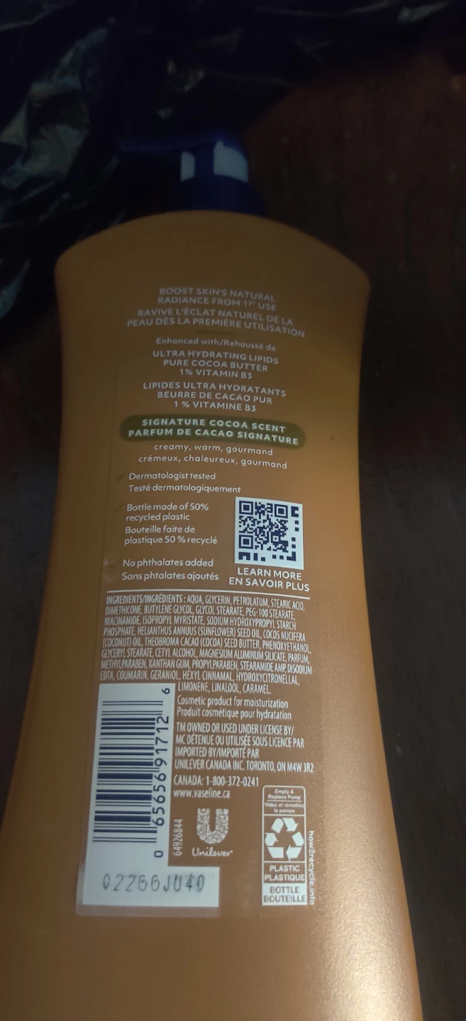Vaseline Cocoa Radiant Lotion 600 mLx 3 - photo 4