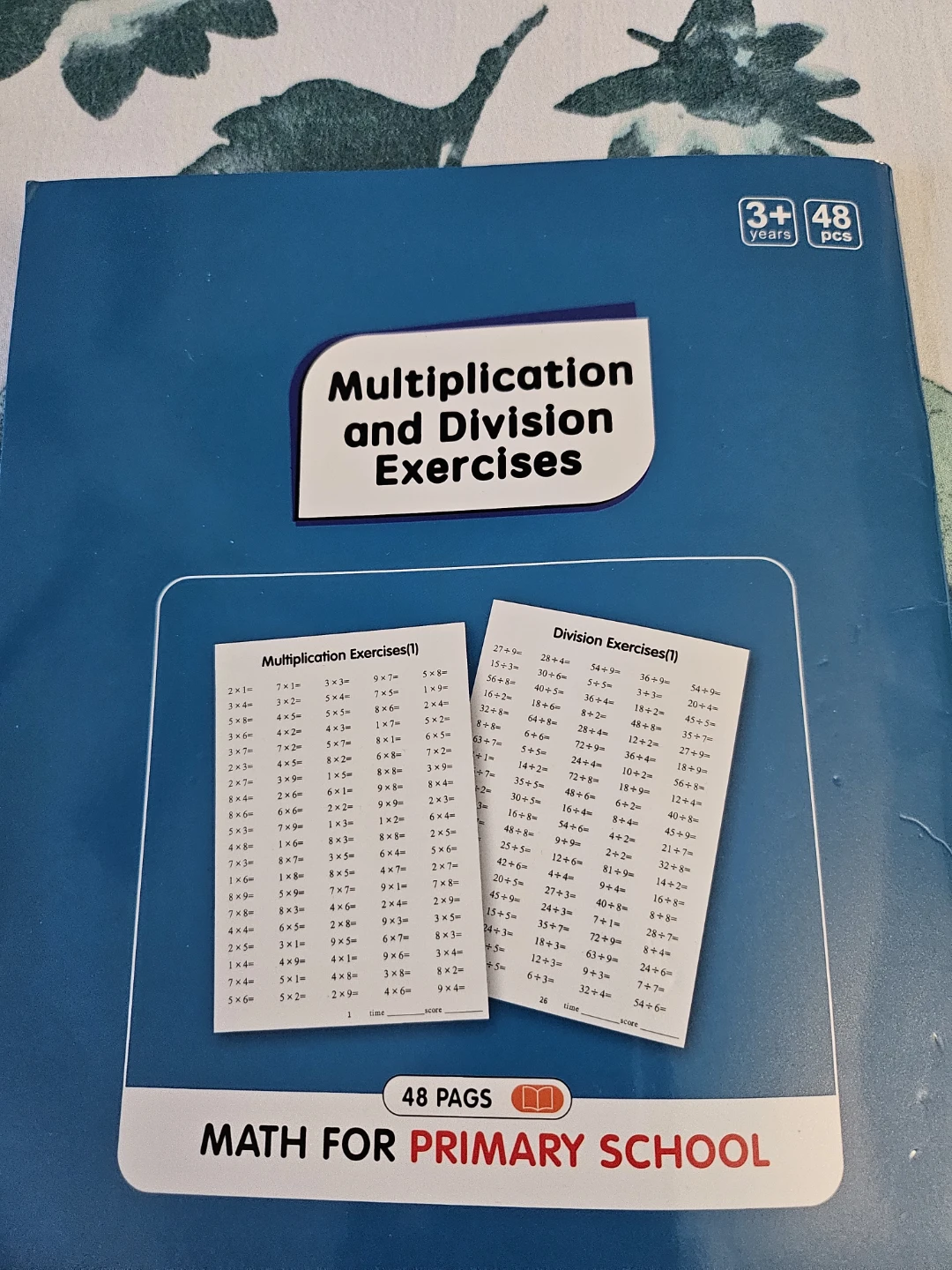 Math Practice Multiplication and Division Exercises Workbook - photo 4