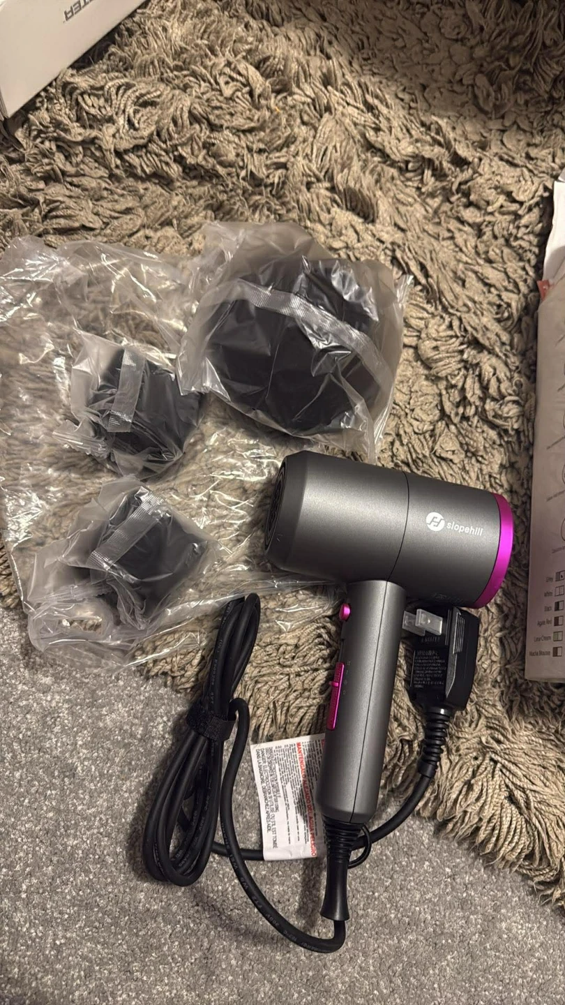 Slopehill Hair Dryer with Attachments - photo 2