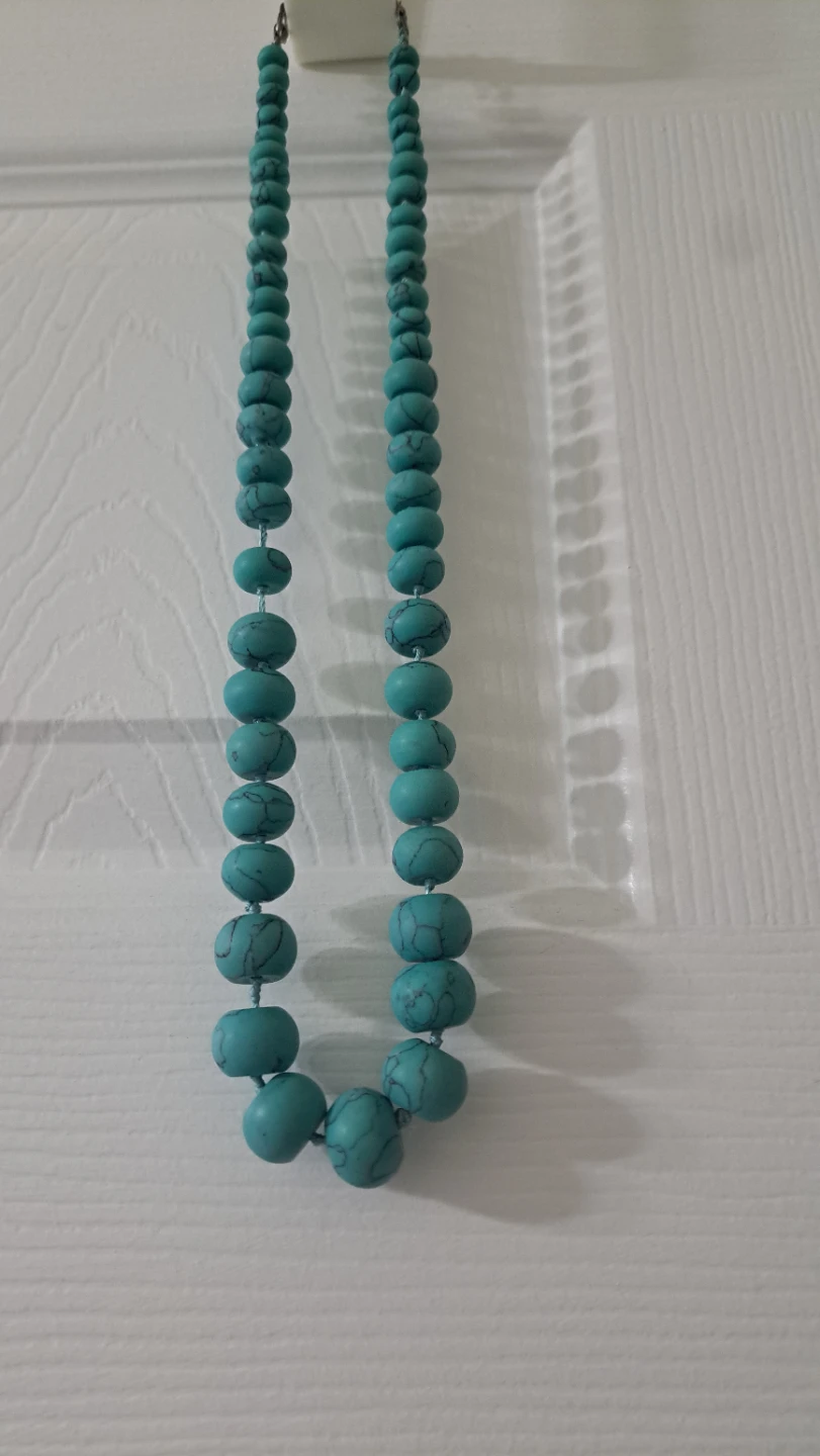 Turquoise Beaded Necklace - photo 3