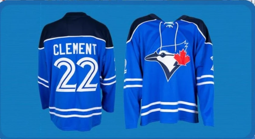 Toronto Blue Jays "Clement 22" Hockey Jersey