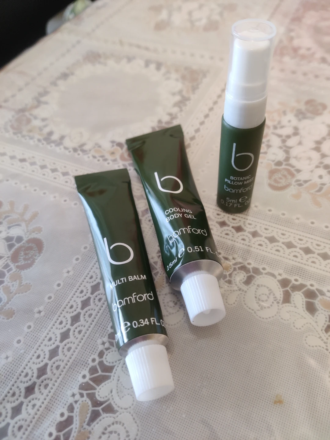 Bamford Airplane Travel Set with Eye Mask and Toiletries - photo 2
