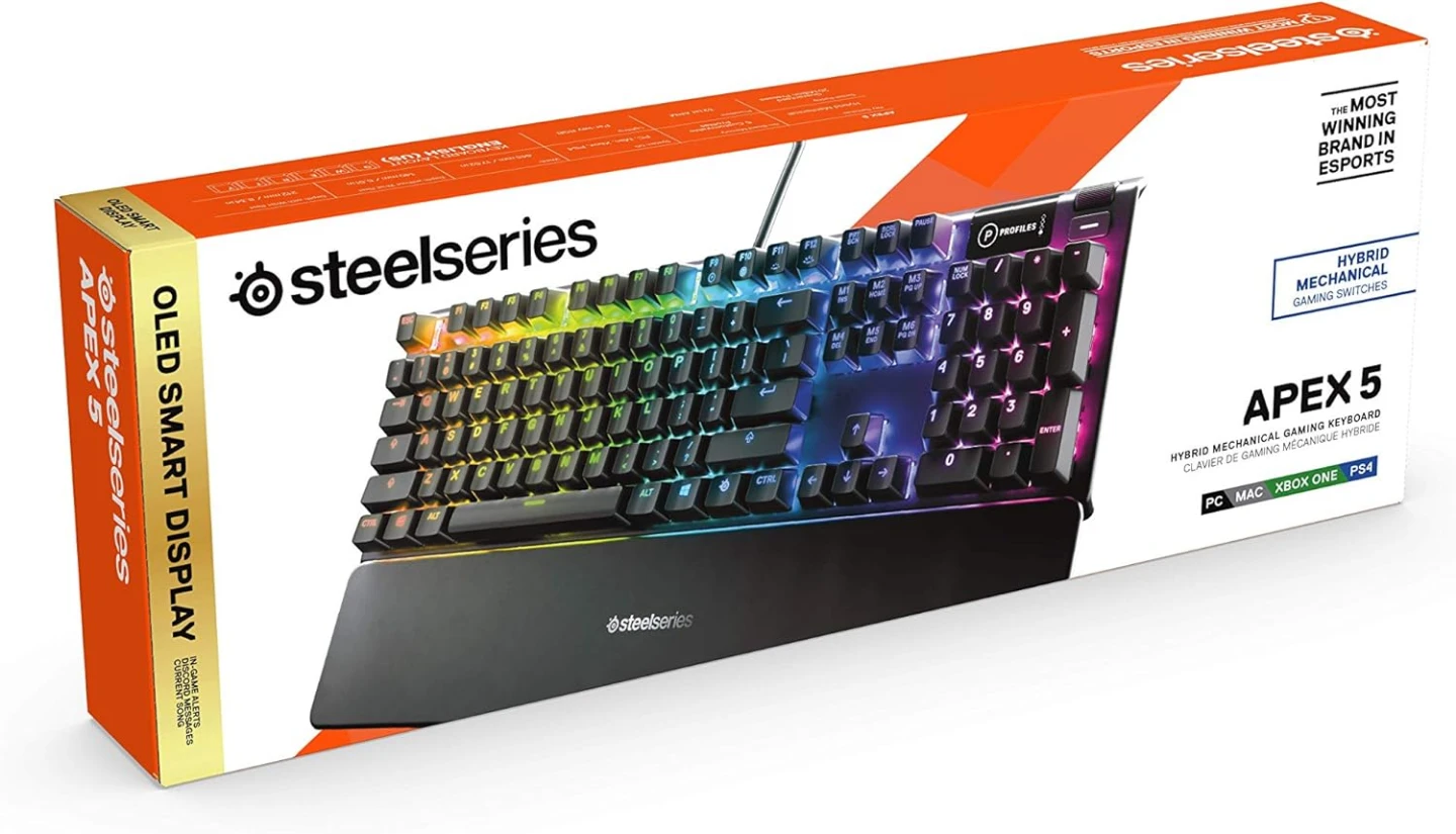 SteelSeries Apex 5 gaming keyboard - photo 3