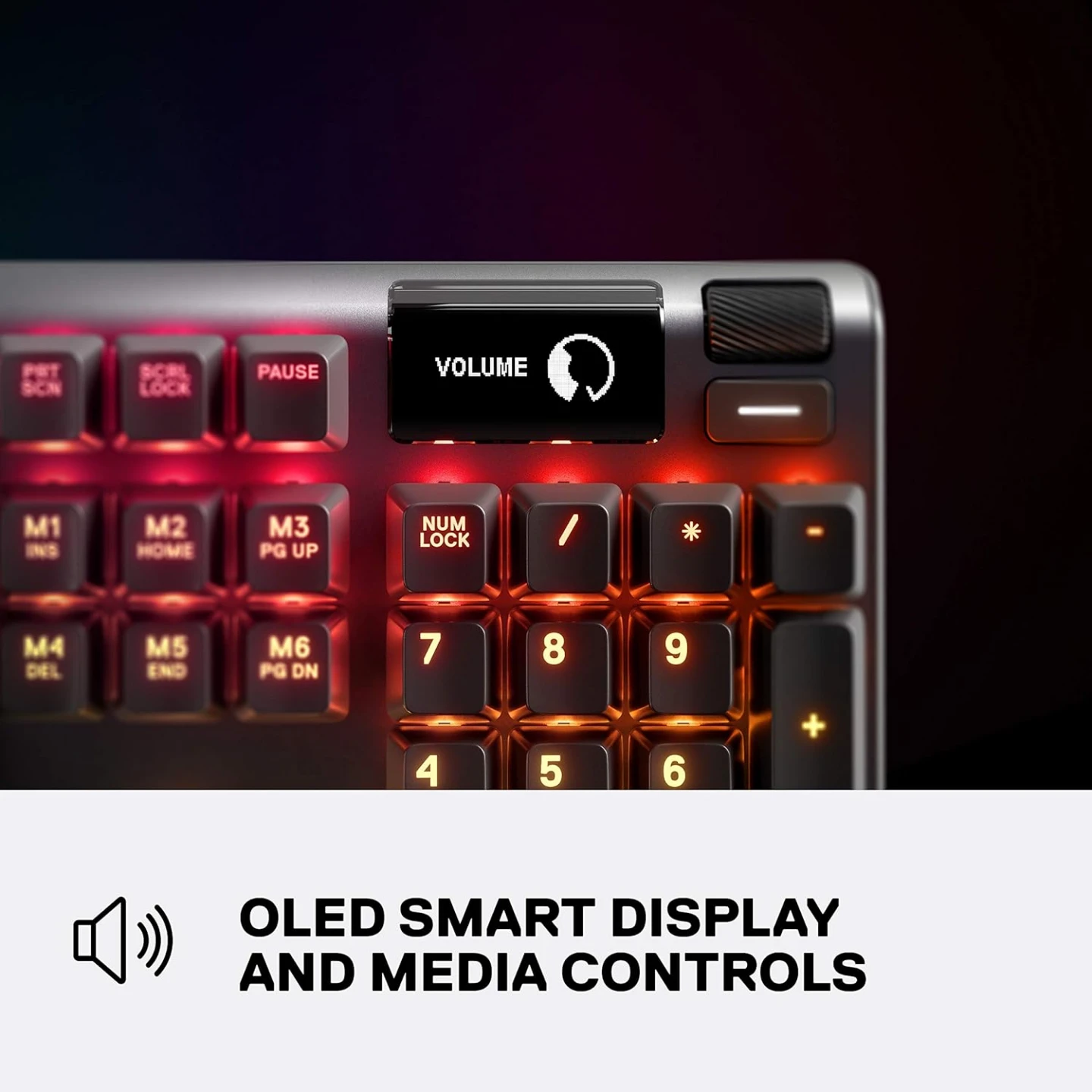 SteelSeries Apex 5 gaming keyboard