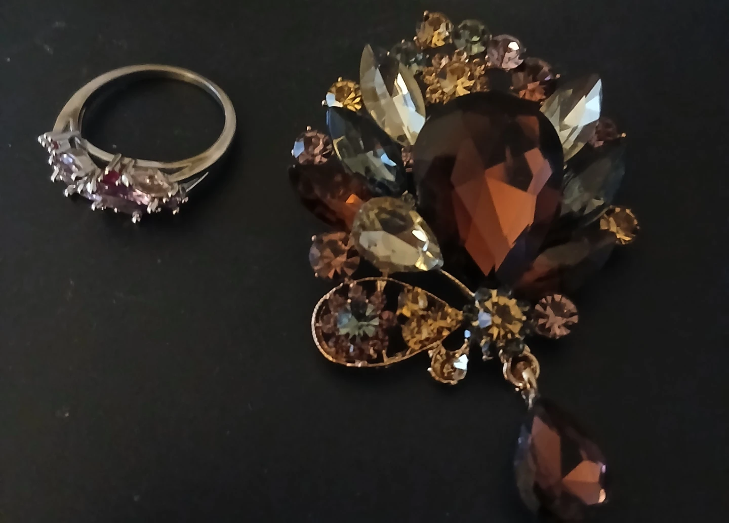 Brooch and Ring Set