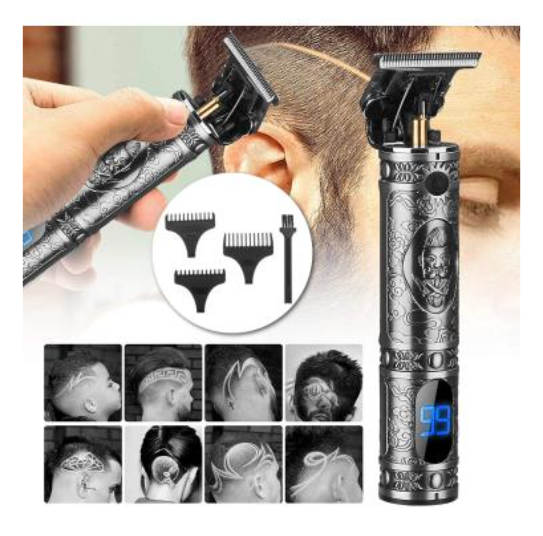 Professional Hair Trimmer - All Metal Engraving Body New - photo 3