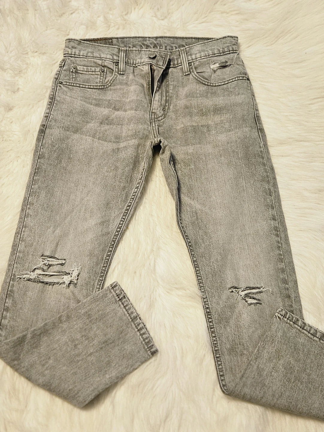 Levi's 512 Grey Jeans Size 30x30 - photo 3