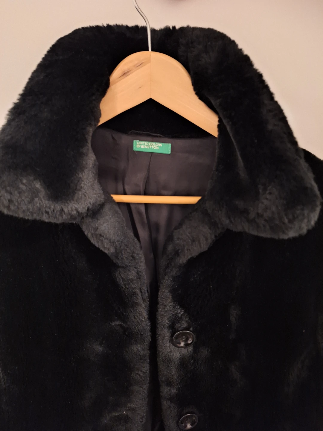 United Colors of Benetton Faux Fur Coat - photo 2